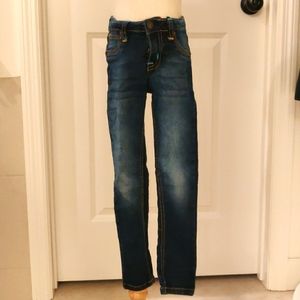 Vigoss girls skinny adjustable waist jeans sz 6